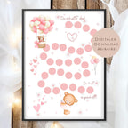 Belohnungstafel Kinder I Belohnungsplan Motivation Mädchen Bär Teddy I Geschenk Einschulung Schultüte Schulkind I Download PDF Ausdrucken