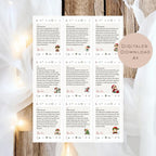 Wichtelbriefe Name personalisiert I Weihnachten Wichtelgeschichte | Brief Weihnachtsmann | Wunschzettel Ausrucken | Weihnachtspost download