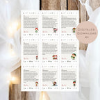 Wichtelbriefe Name personalisiert I Weihnachten Wichtelgeschichte | Brief Weihnachtsmann | Wunschzettel Ausrucken | Weihnachtspost download