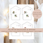 Wichtelbriefe Weihnachten Kinder Wichtelgeschichte | Brief an den Weihnachtsmann | Wunschzettel zum Ausrucken | DIY Weihnachtspost download