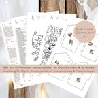 Wichtelbriefe Name personalisiert Kinder Wichtelgeschichte | Brief an den Weihnachtsmann | Wunschzettel Ausrucken | Weihnachtspost download