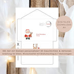 Wichtelbriefe Name personalisiert Kinder Wichtelgeschichte | Brief an den Weihnachtsmann | Wunschzettel Ausrucken | Weihnachtspost download