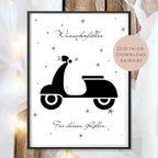 Geburtstag Geldgeschenk Roller l 18. Geburtstag Geld schenken l Führerschein Geburtstagsgeschenk l Gutschein Geschenk Wunscherfüller PDF