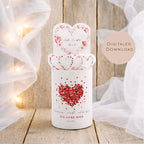 Druckvorlage Duplo Valentinstag Liebe Hochzeitstag | Liebeserklärung Geschenk | Kleine Geschenkidee Jahrestag zum Ausdrucken  PDF Download