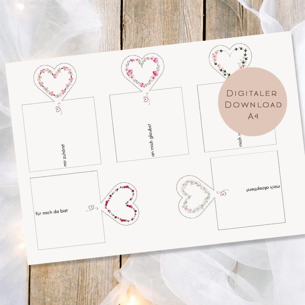 Druckvorlage Duplo Valentinstag Liebe Hochzeitstag | Liebeserklärung Geschenk | Kleine Geschenkidee Jahrestag zum Ausdrucken  PDF Download