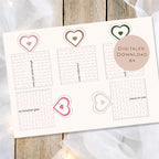 Druckvorlage Duplo Liebe Valentinstag Hochzeitstag | Liebeserklärung Geschenk | Kleine Geschenkidee Jahrestag zum Ausdrucken  PDF Download