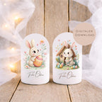 Druckvorlage Duplo Ostern | Osterhase Geschenk | Kleine Geschenkidee zum Osterfest zum Ausdrucken für den Osterkorb PDF Download