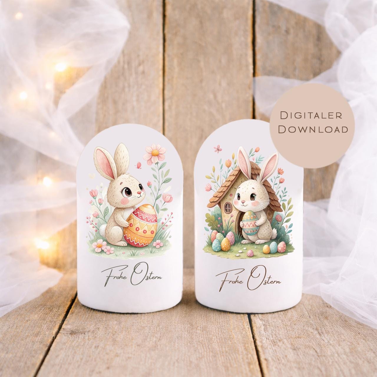 Druckvorlage Duplo Ostern | Osterhase Geschenk | Kleine Geschenkidee zum Osterfest zum Ausdrucken für den Osterkorb PDF Download