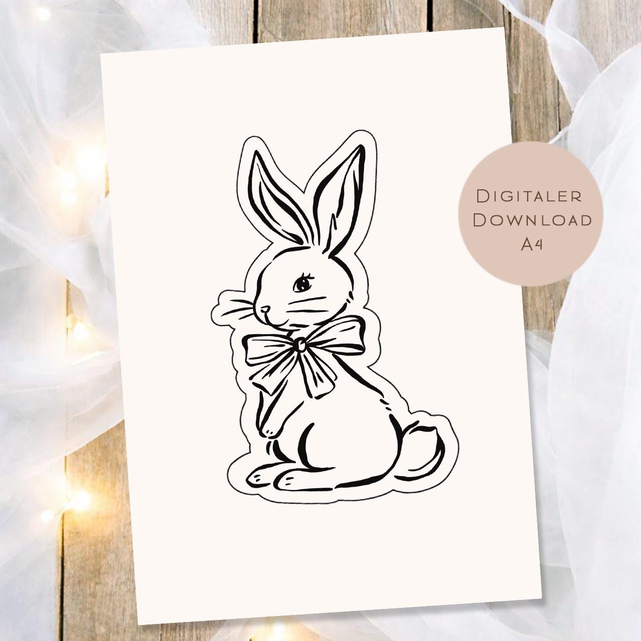 Druckvorlage Schüttelkarte Ostern | Osterhase Geschenk Geld Gutschein | Geldgeschenk Osterfest zum Ausdrucken für den Osterkorb PDF Download