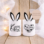 Druckvorlage Duplo Ostern | Osterhase Geschenk | Kleine Geschenkidee zum Osterfest zum Ausdrucken für den Osterkorb PDF Download