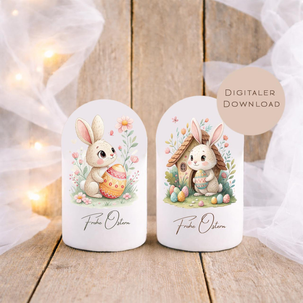 Druckvorlage Duplo Ostern | Osterhase Geschenk | Kleine Geschenkidee zum Osterfest zum Ausdrucken für den Osterkorb PDF Download