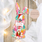Druckvorlage Duplo Ostern | Osterhase Geschenk | Kleine Geschenkidee zum Osterfest zum Ausdrucken für den Osterkorb PDF Download