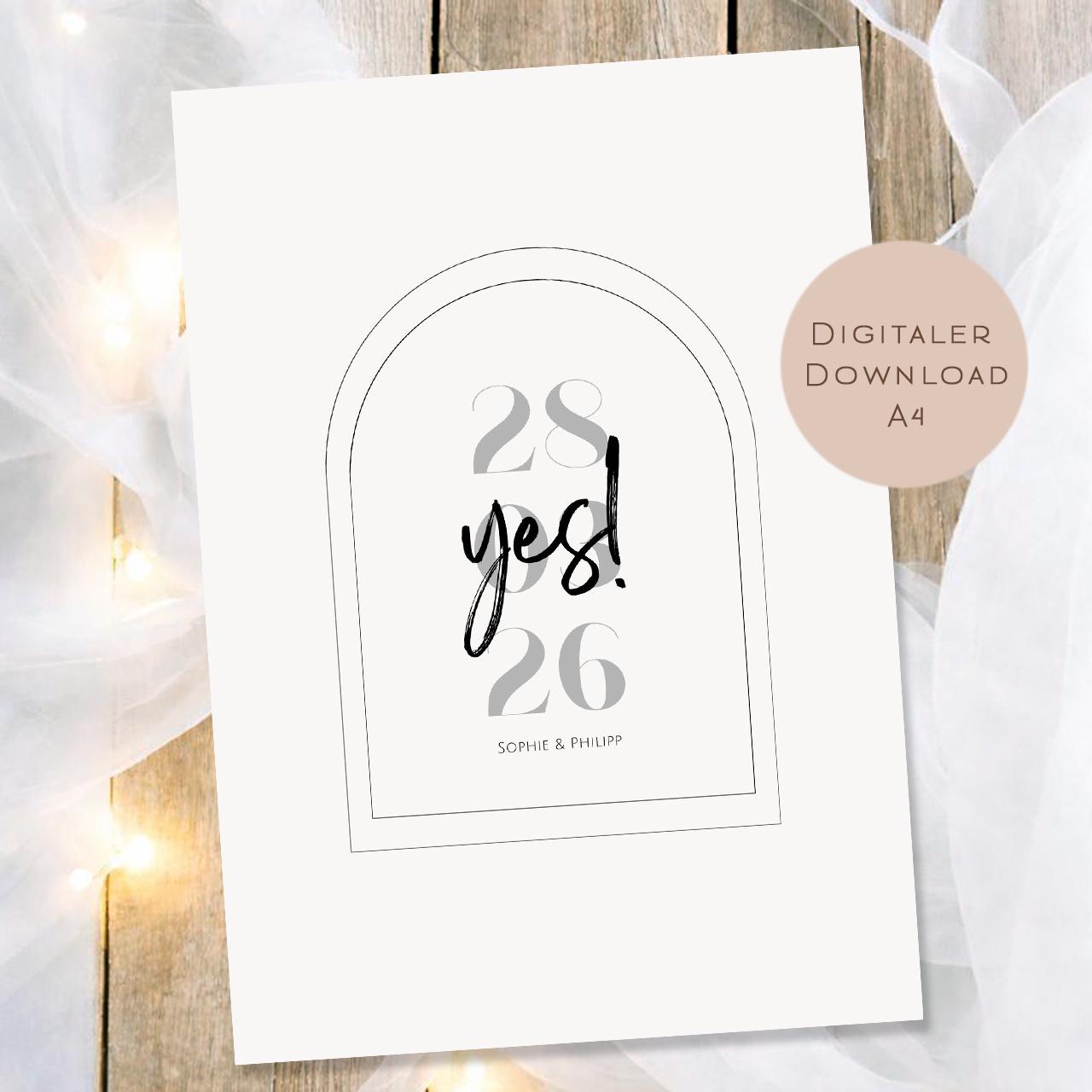 Hochzeitsgeschenk Schüttelkarte Hochzeit | Geldgeschenk Brautpaar Gutschein | personalisiert mit Name Geld schenken Ausdrucken PDF Download