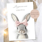 Druckvorlage Hase Zeugnismappe personalisiert | Zeugnis Name Geschenk Schulanfang I Geschenkidee Einschulung Schule Ausdrucken PDF Download