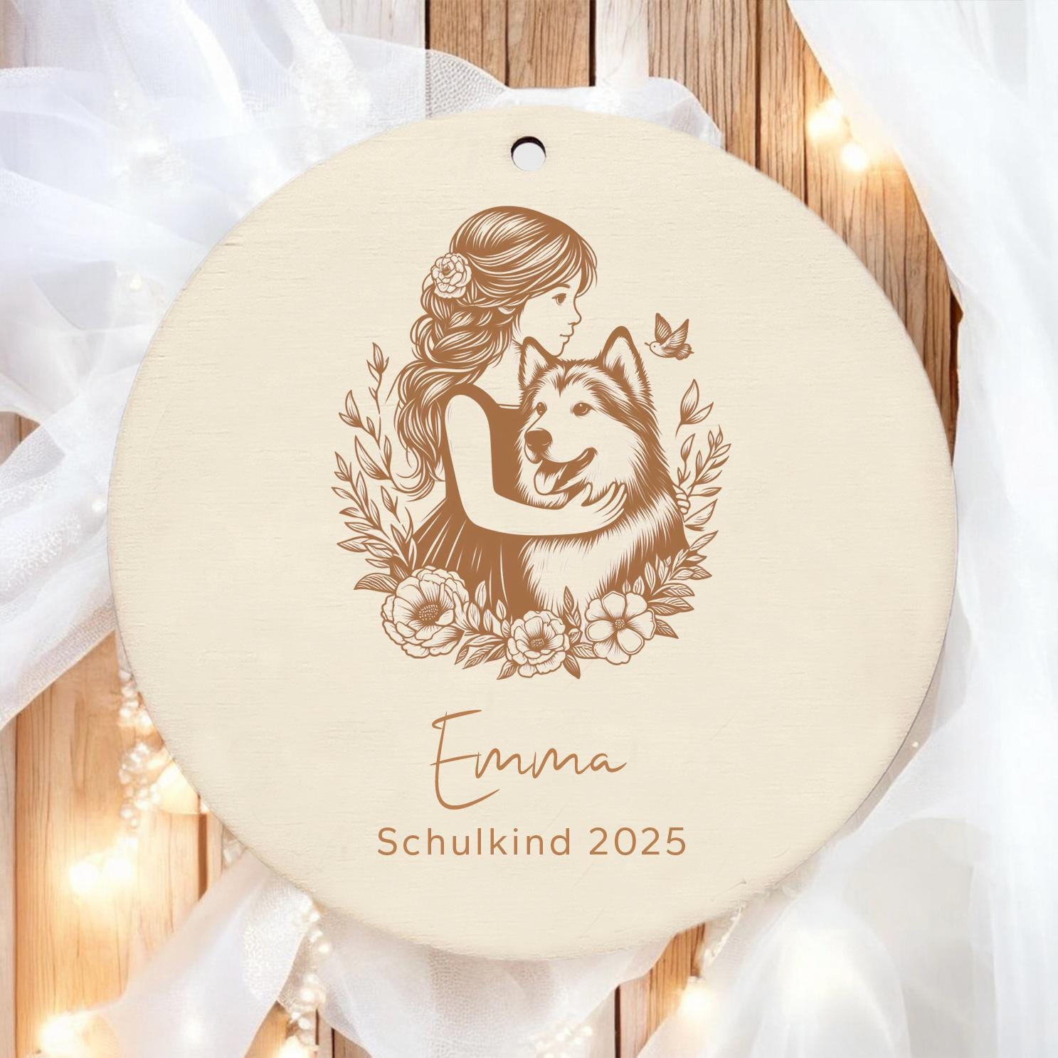 Anhänger Schulkind 2026 l Holz Schultütenanhänger Name personalisiert l Einschulung Geschenke Schultüte Zuckertüte l Schulanfang Einschulung