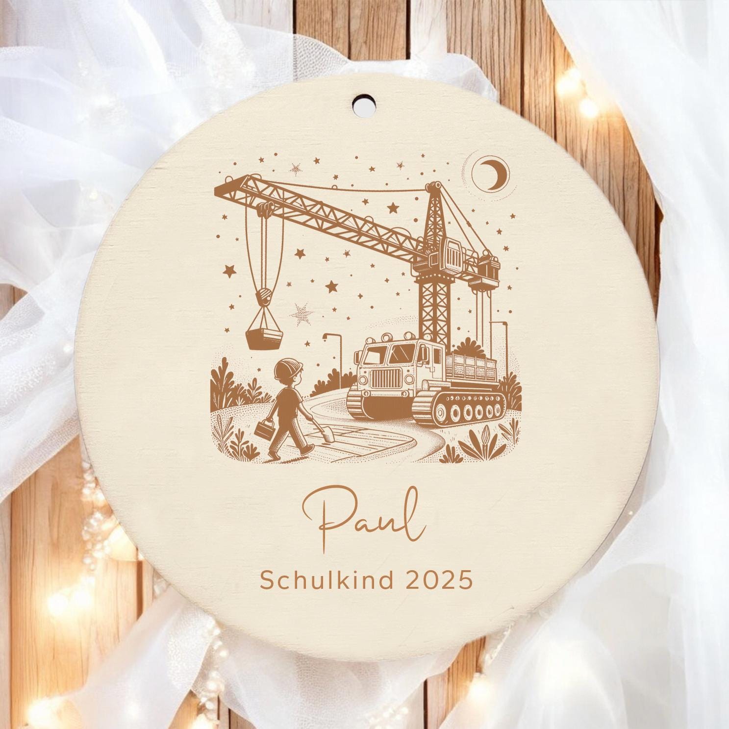 Anhänger Schulkind 2026 l Holz Schultütenanhänger Name personalisiert l Einschulung Geschenke Schultüte Zuckertüte l Schulanfang Einschulung