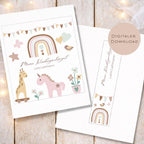 Druckvorlage Kindergarten Ordner Krippe Regenbogen Name personalisiert | Kita Sammelmappe I Ringordner Kindergartenzeit Ausdrucken Download