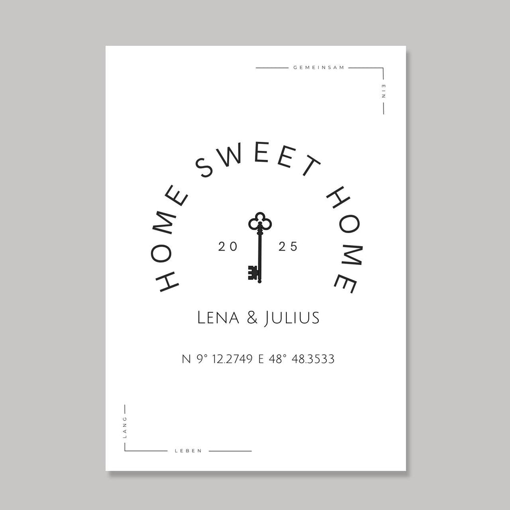Hochzeit Poster Name Datum A4 A3 | Hochzeitsgeschenk Name personalisiert | Brautpaar Geldgeschenk Hochzeit Geschenk Richtfest Geld schenken