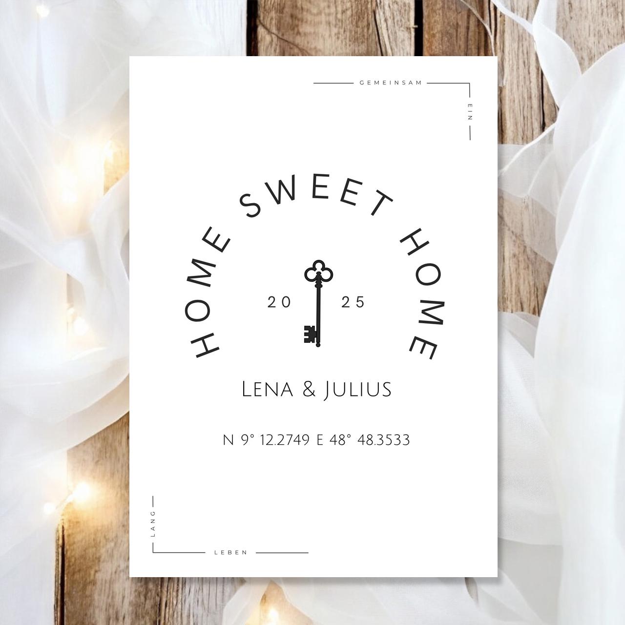 Hochzeit Poster Name Datum A4 A3 | Hochzeitsgeschenk Name personalisiert | Brautpaar Geldgeschenk Hochzeit Geschenk Richtfest Geld schenken