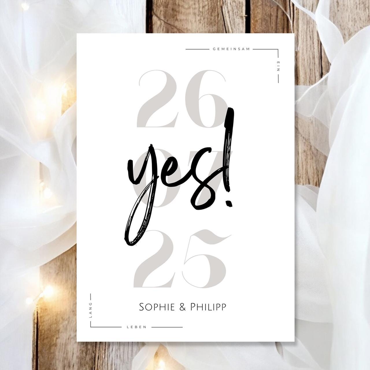 Hochzeit Poster Name Datum A4 A3 | Hochzeitsgeschenk Name personalisiert | Brautpaar Geldgeschenk Hochzeit Geschenk Richtfest Geld schenken