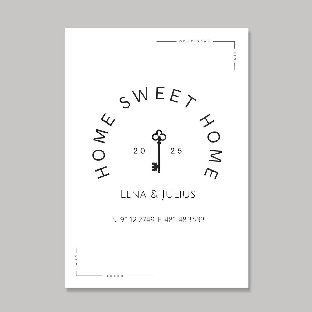 Hochzeit Poster Name Datum A4 A3 | Hochzeitsgeschenk Name personalisiert | Brautpaar Geldgeschenk Hochzeit Geschenk Richtfest Geld schenken