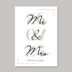 Hochzeit Poster Name Datum A4 A3 | Hochzeitsgeschenk Name personalisiert | Brautpaar Geldgeschenk Hochzeit Geschenk Richtfest Geld schenken
