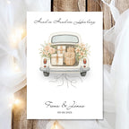 Hochzeit Poster Name Datum A4 A3 | Hochzeitsgeschenk Name personalisiert | Brautpaar Geldgeschenk Hochzeit Geschenk Richtfest Geld schenken